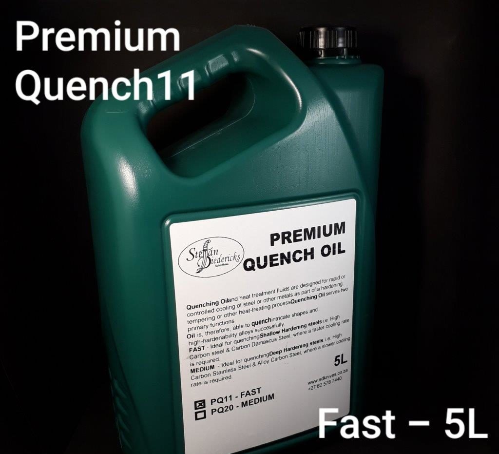 Premium Quench Oil Stefan Diedericks Handmade Custom Knives and Supplies