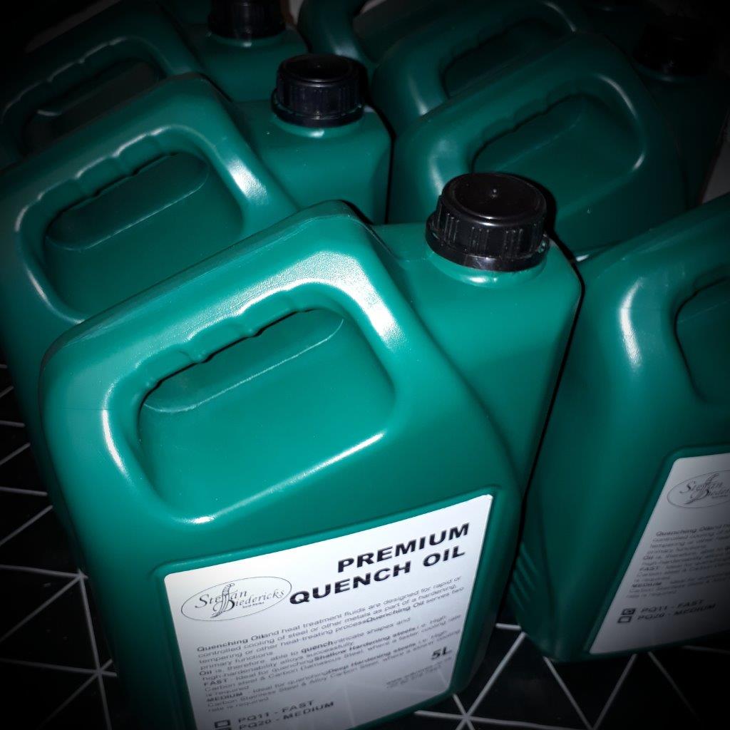 Premium Quench Oil Handmade Custom Knives & Supplies by Stefan Diedericks