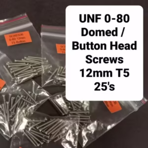UNF 0-80 T5 DOMED Screws (25pce)