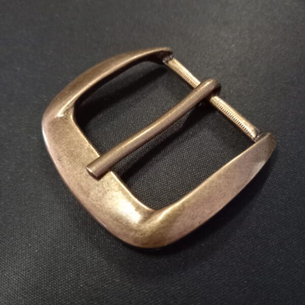 40mm ROUNDED Buckle Zinc Old Brass