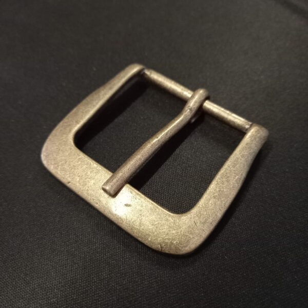 40mm SQUARE Buckle Zinc Old Brass