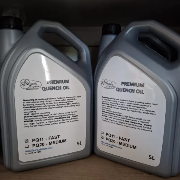 Premium Quench Oil Fast and Medium SD Knives