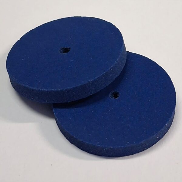Rubber Wheel Flat-Edge Dark Blue MEDIUM