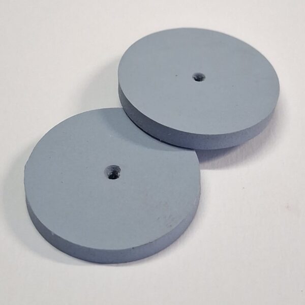 Rubber Wheel Flat-Edge Light Blue FINE
