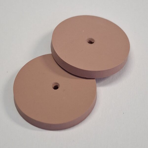 Rubber Wheel Flat-Edge Pink EXTRA FINE