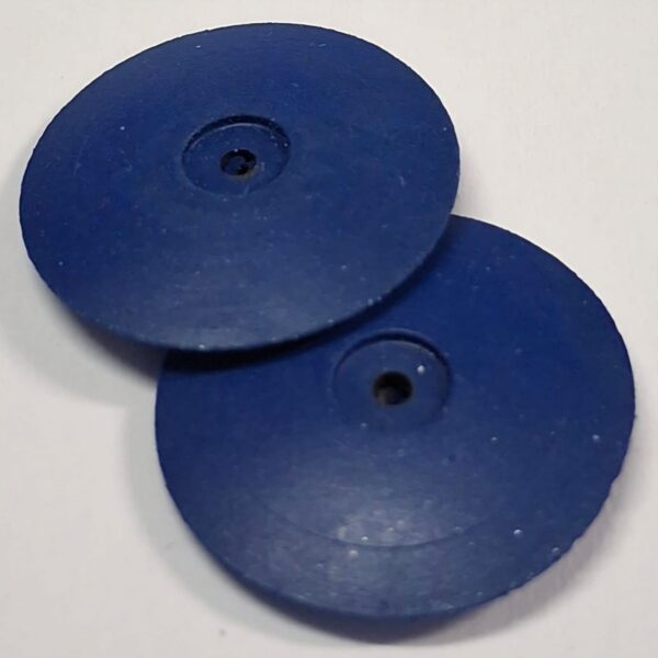 Rubber Wheel Knife-Edge Dark Blue MEDIUM