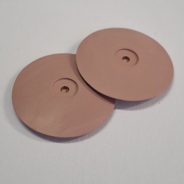Rubber Wheel Knife-Edge Pink EXTRA FINE
