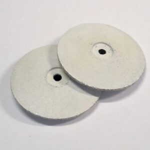 Rubber Wheel Knife-Edge White – COARSE