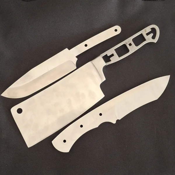 STAINLESS Knife BLANKS - Heat Treated and Ground