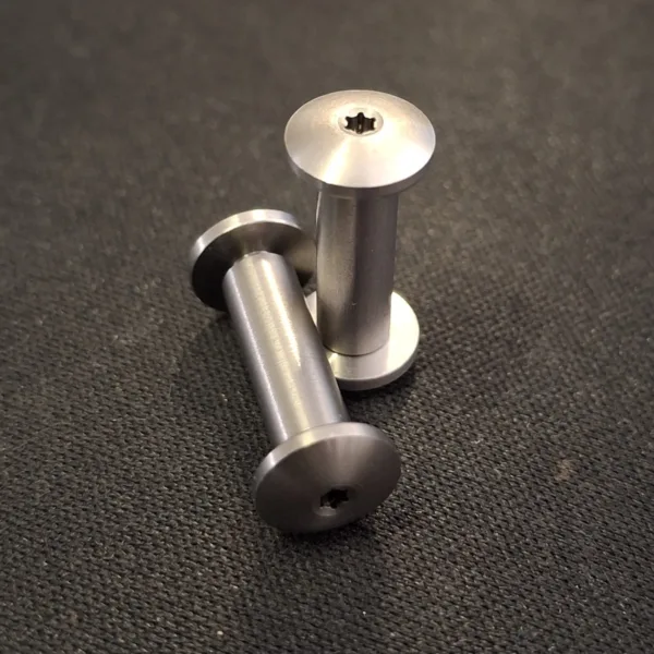 T6 Stainless Domed Pivot Screw SET 8mm M3 Fine Barrel